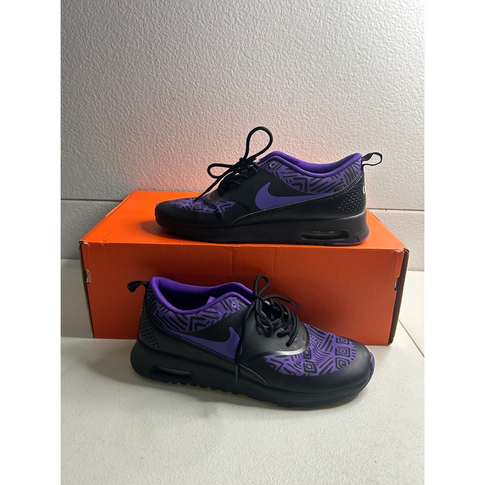 1 OF 1 Nike ID Air Max Thea Purple Black Women Size 8.5 #2912